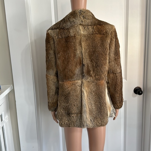 Vintage Mongolian Rabbit Fur Coat *Read Carefully* - Picture 2 of 10